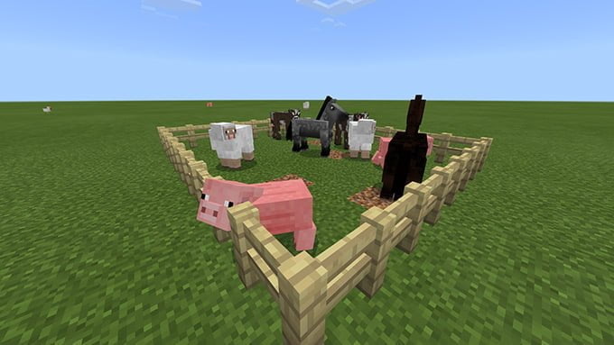 統合版マイクラ 全27種 動物の種類と繁殖 懐かせる方法解説 効率良く遊ぶ統合版マインクラフト Be 攻略ブログ